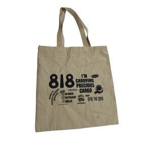 818 Tequila Tote Bag in Cream